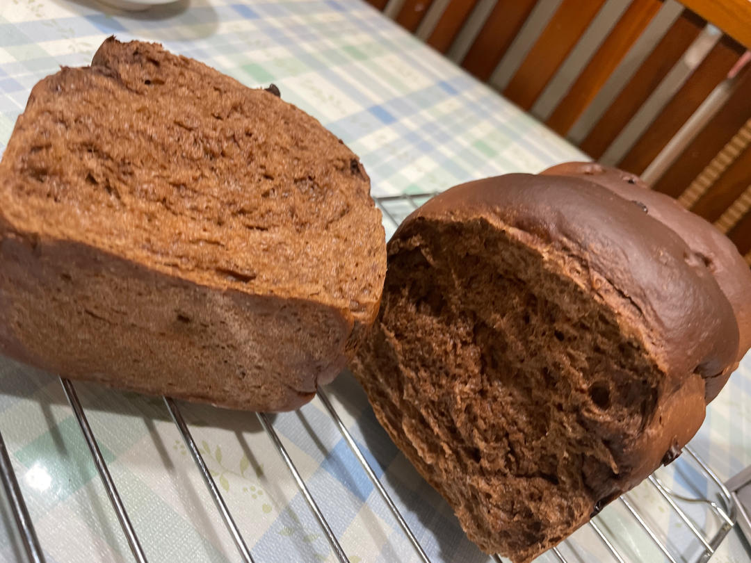 万用面团之双重巧克力吐司