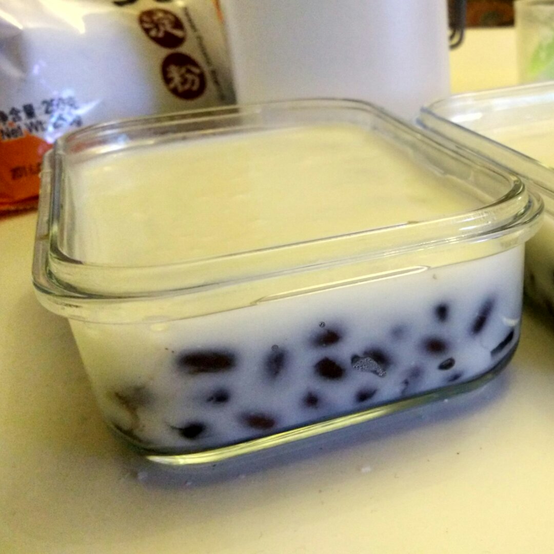 港式甜品—红豆椰汁糕