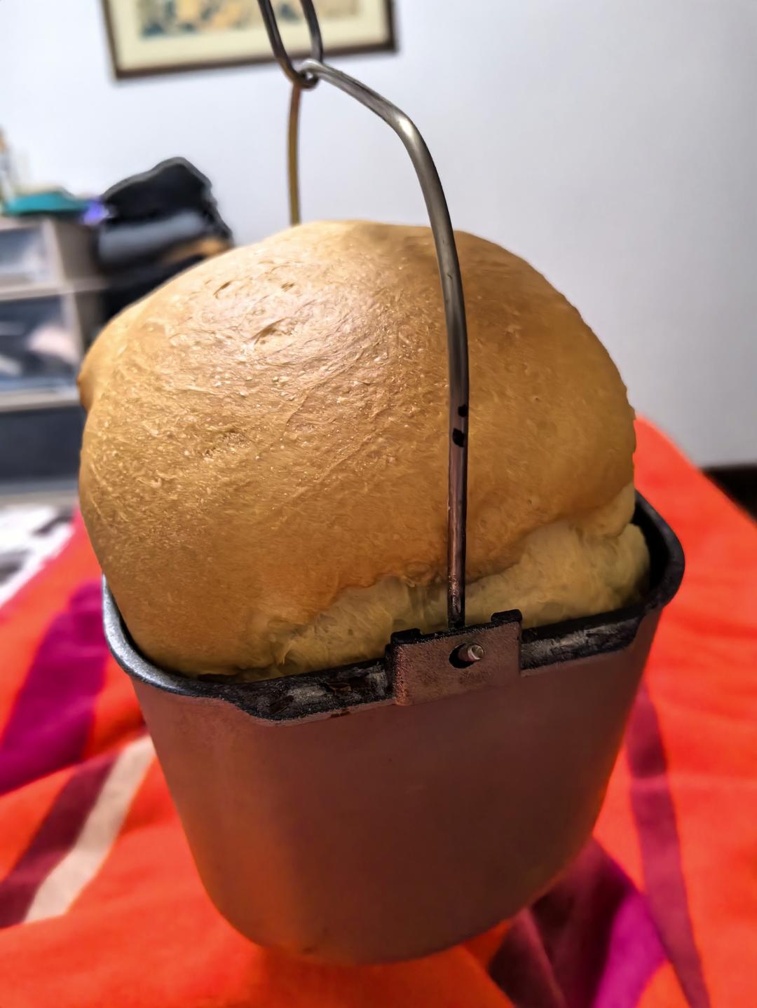 像云朵一样松软的北海道吐司（松下面包机版）消耗淡奶油