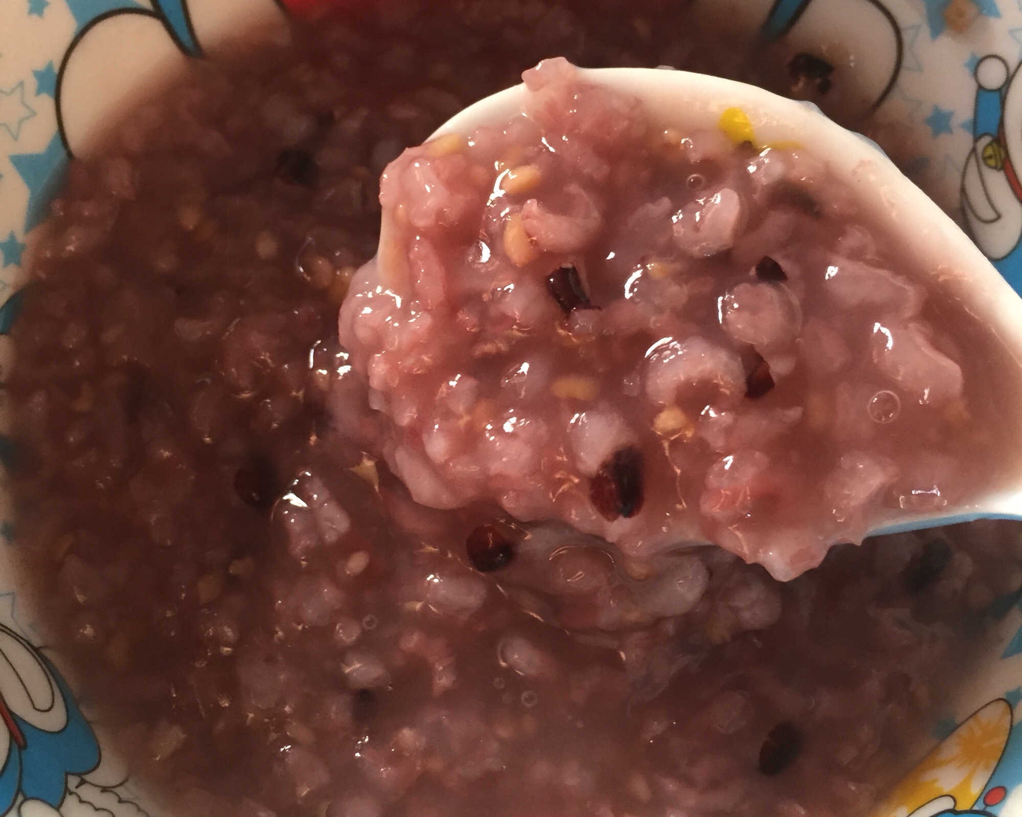 儿童食谱～营养紫米粥的做法