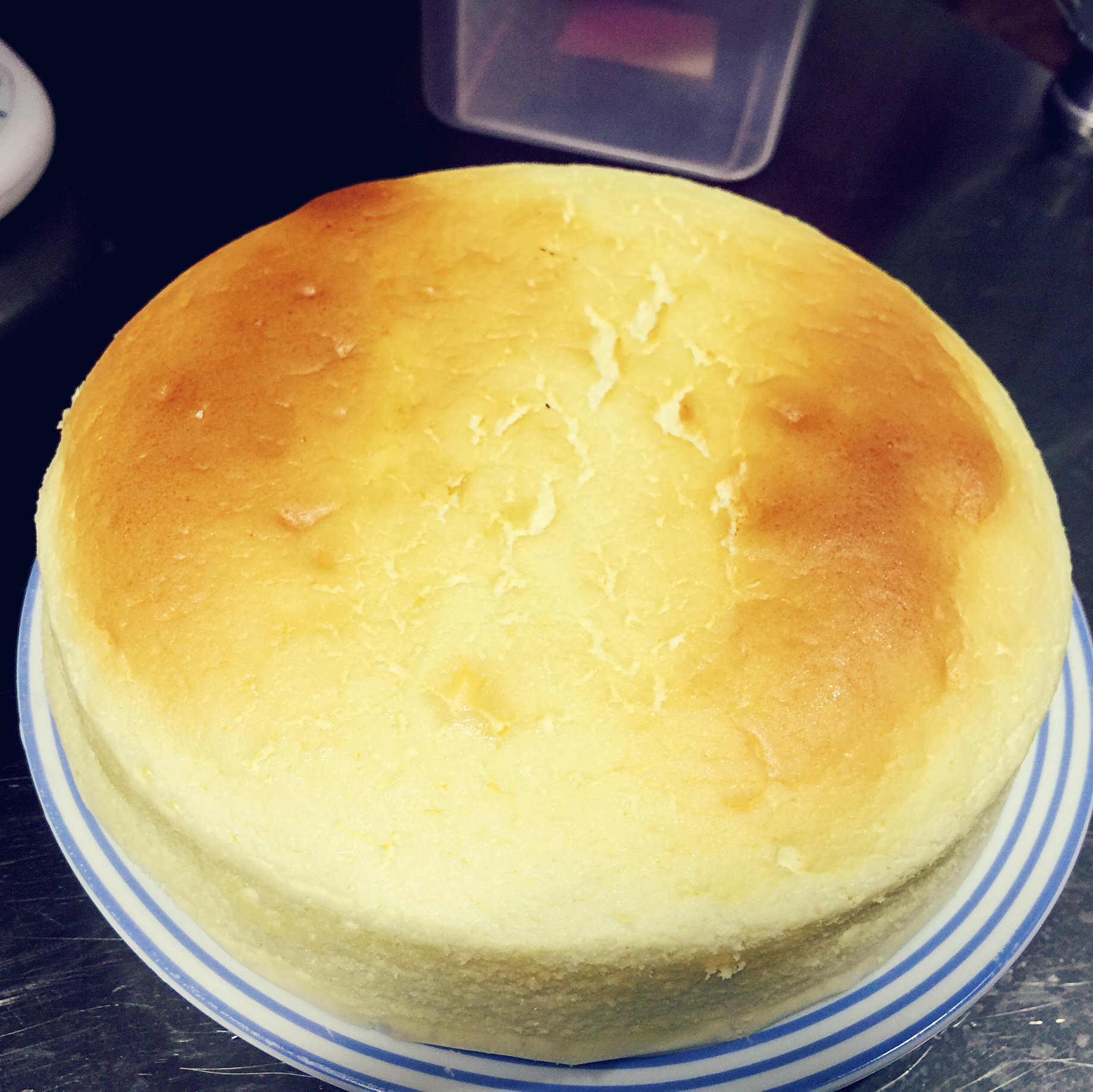 轻乳酪芝士蛋糕6寸#皮黑森林#