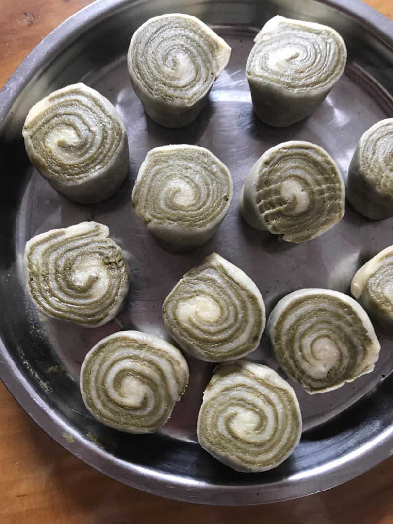 紫薯蛋黄酥（不用出膜也超级酥）