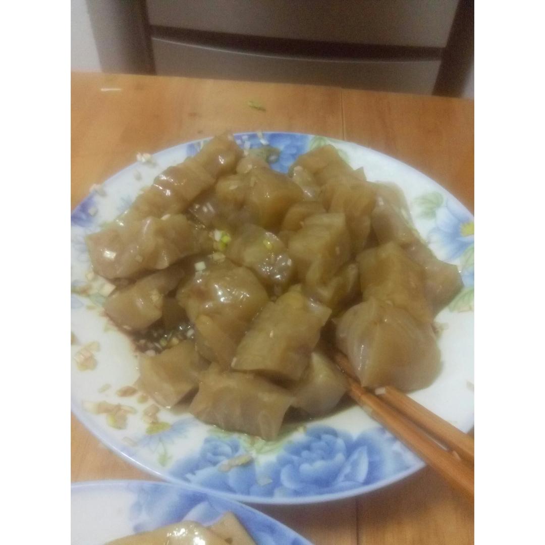 水晶猪皮冻