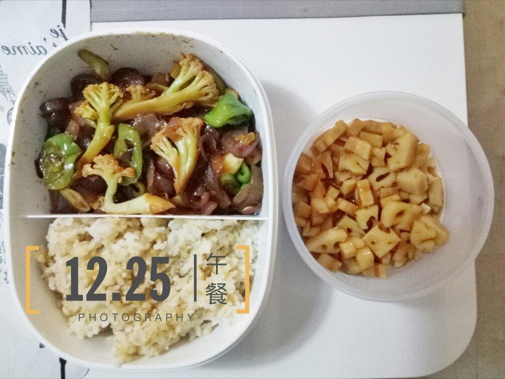 干锅花菜【曼达小馆】2017年夜饭