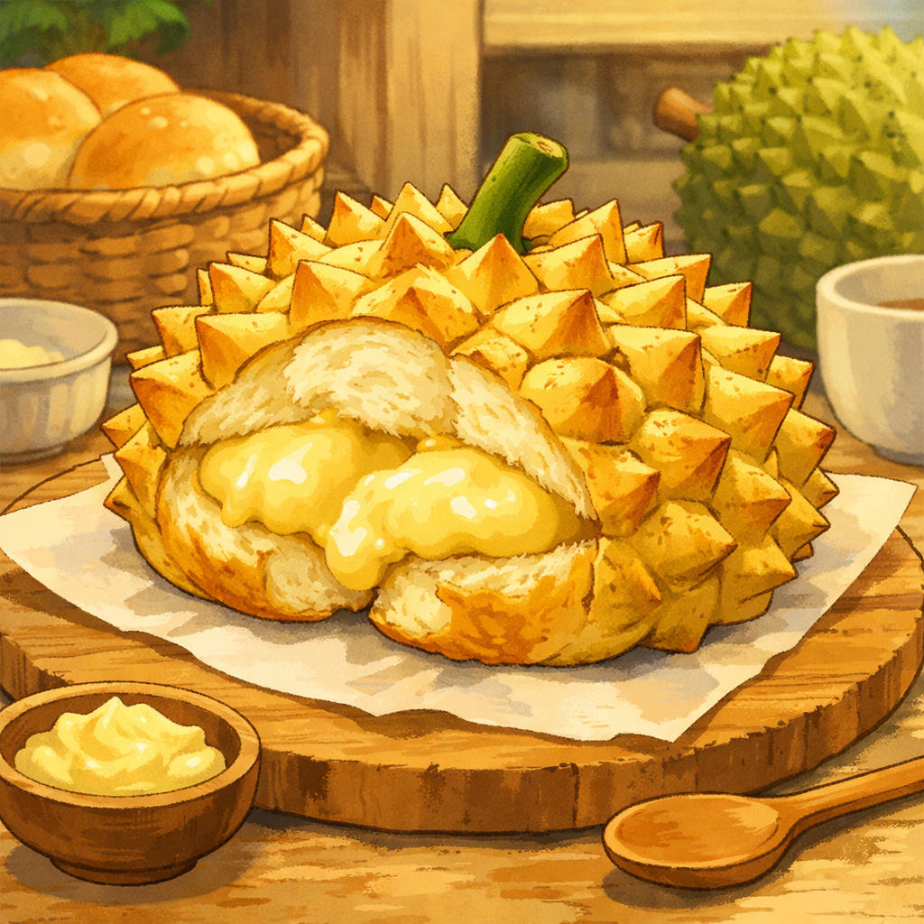 无奶酪榴莲馅（吐司或餐包