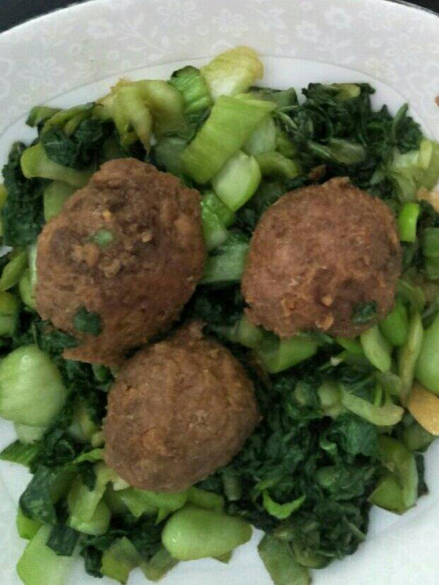 不用油炸的猪肉莲藕丸子