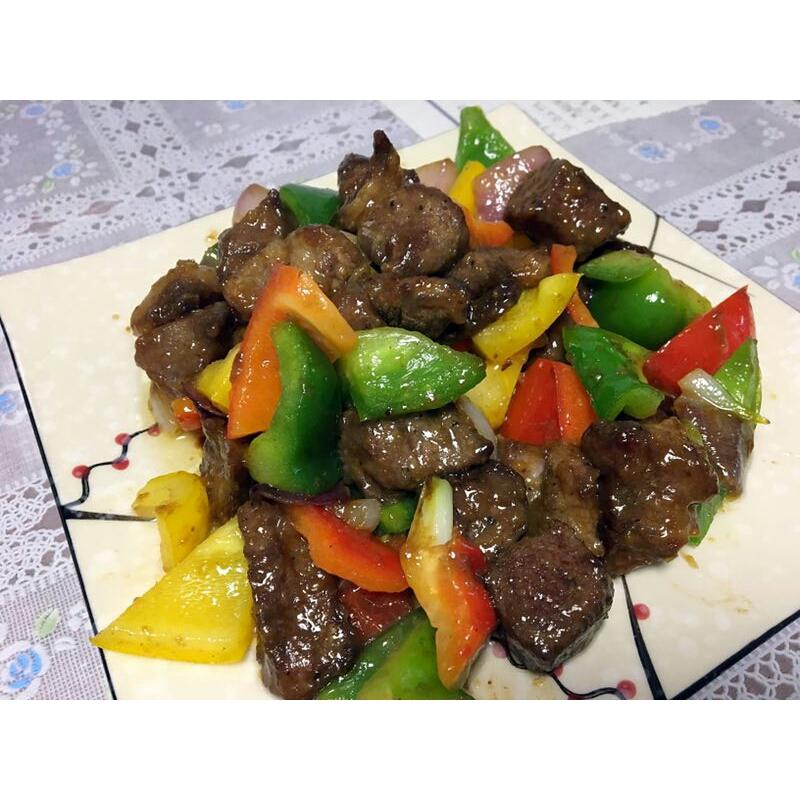 黑椒牛肉粒 Black Pepper Beef Cubes