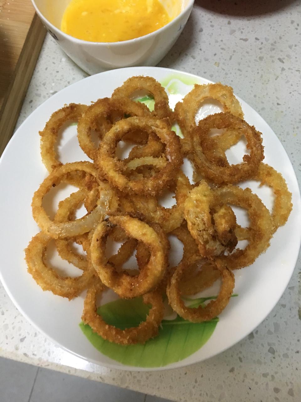 风味小吃炸洋葱圈