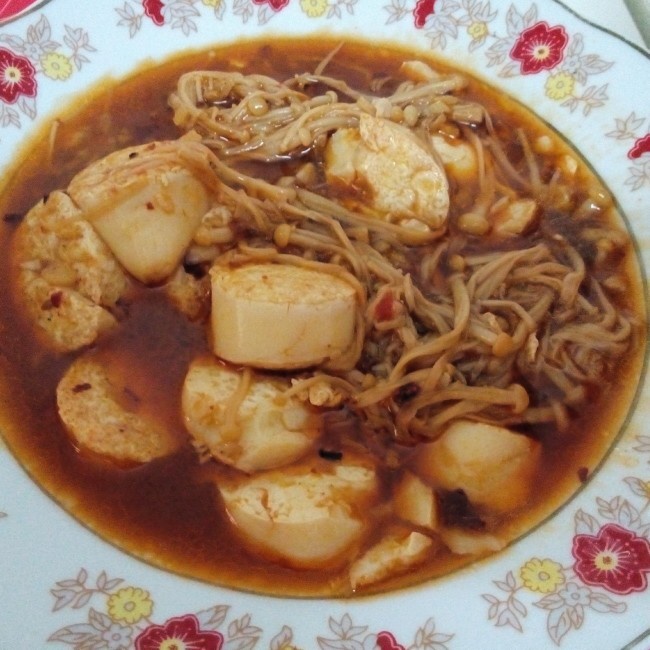超级下饭菜--金针菇日本豆腐