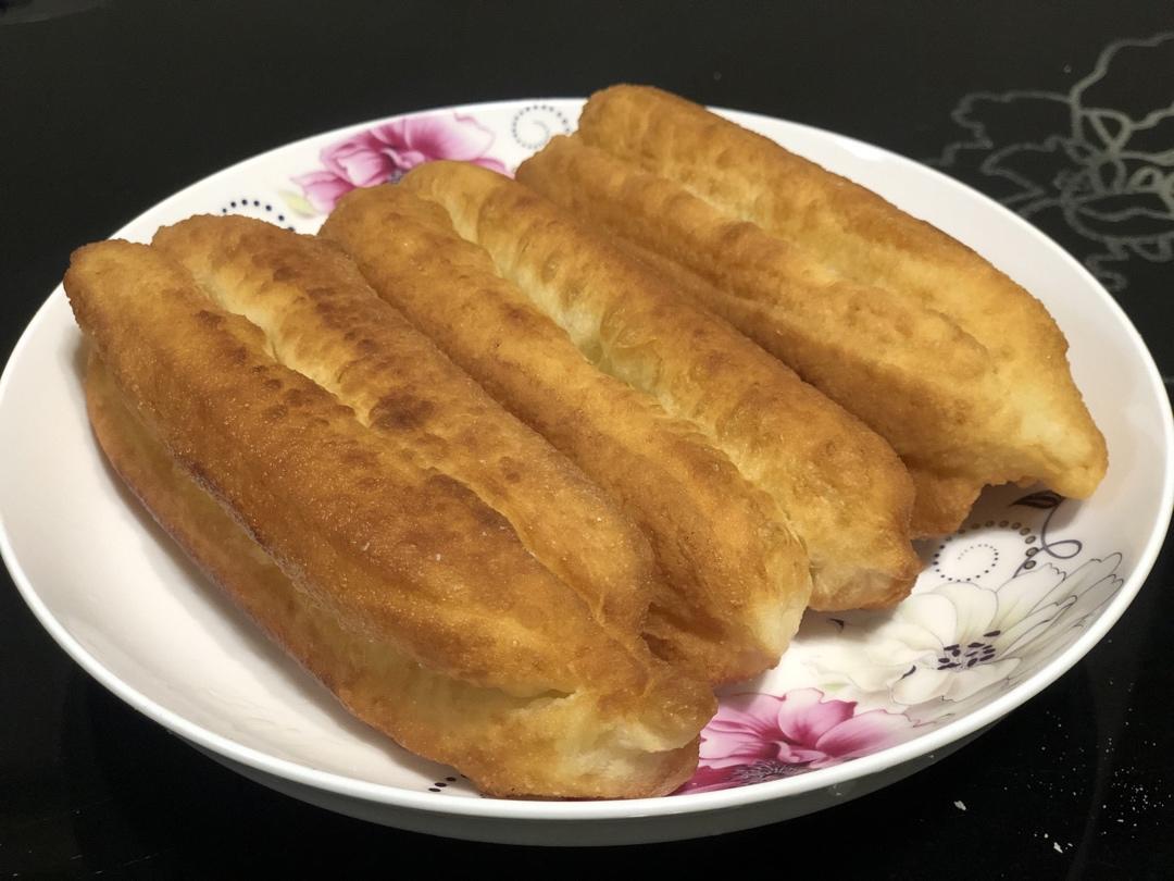 快手早餐～自制油条（酵母版，不含泡打粉、膨松剂）