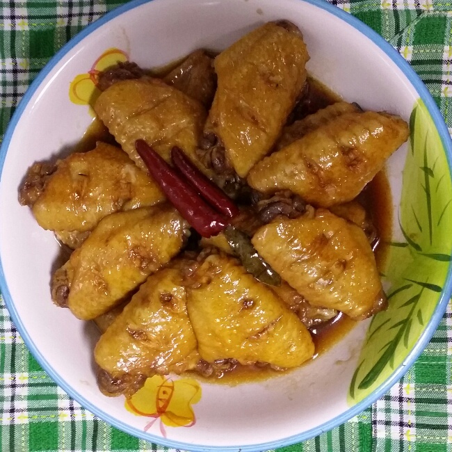 啤酒焖鸡翅