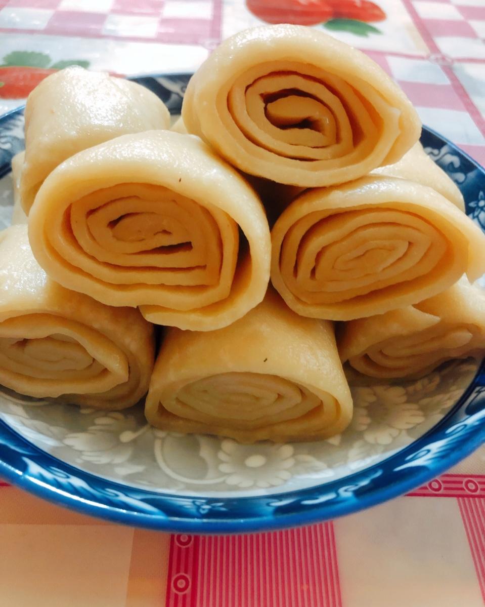 一吃就爱的原味烫面卷卷（陕西特色小吃）