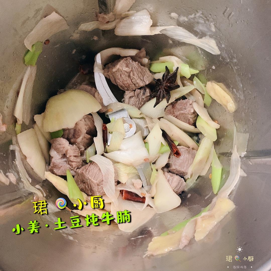 小美·土豆炖牛肉/牛腩的做法 步骤6