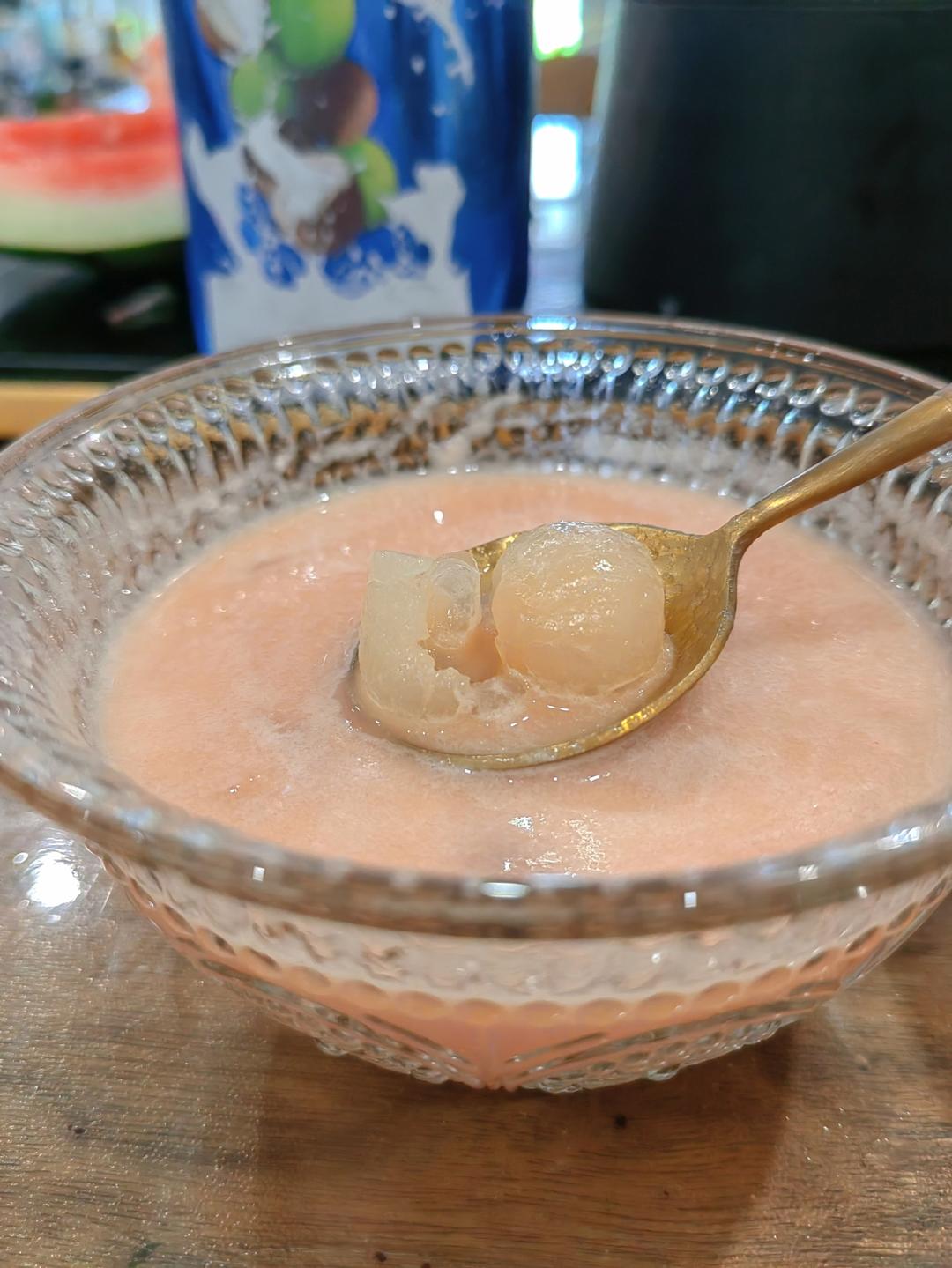 🍈绿瓜龙眼 | 我想向全世界安利这一杯