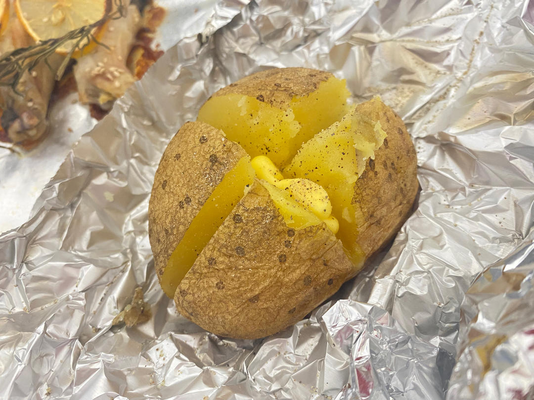 黄油土豆じゃがバター微波炉快手版