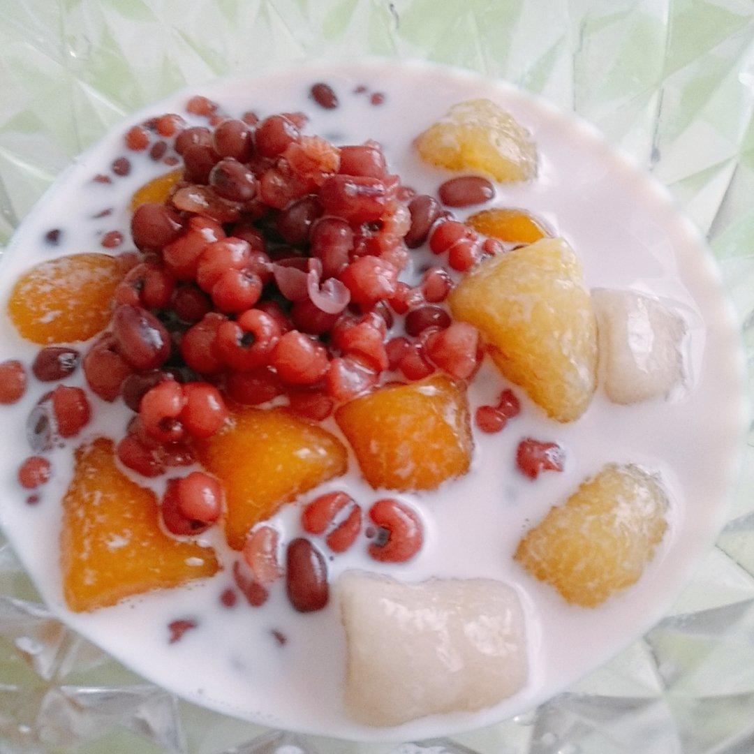 芋圆红豆汤