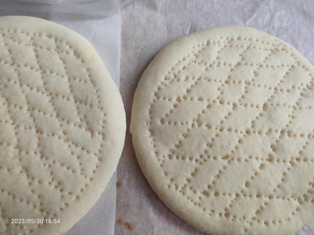 8寸披萨饼皮做法（🉑️厚🉑️薄，🉑️脆🉑️软）4张