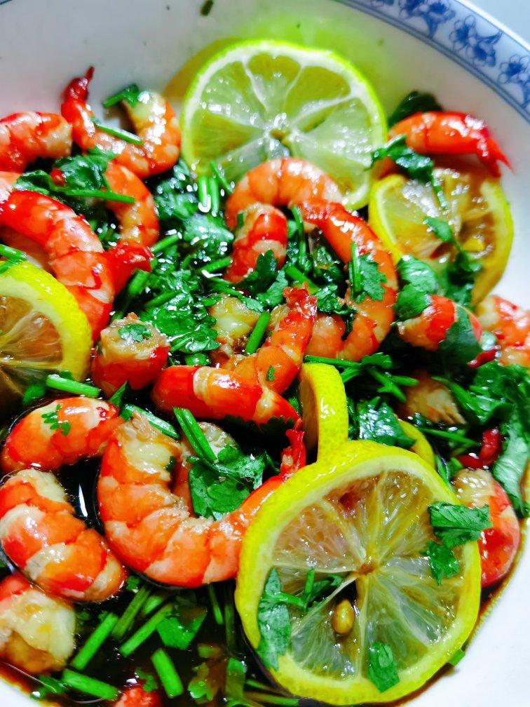 泰式柠檬虾