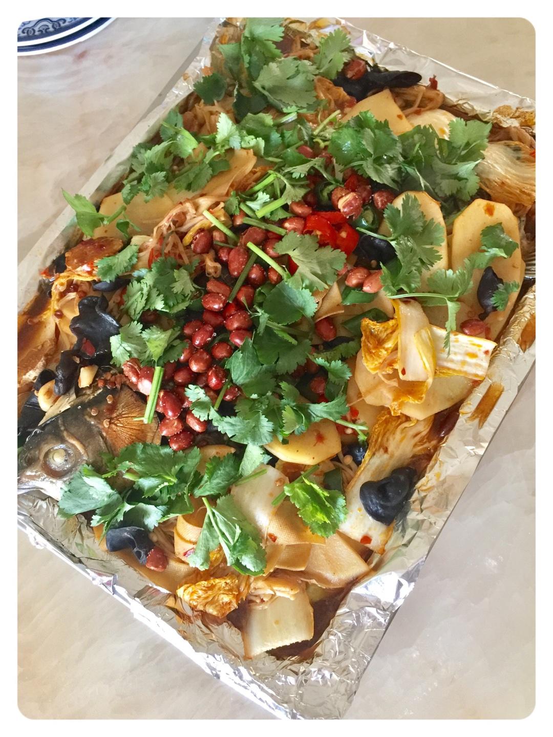 烤箱烤鱼的做法