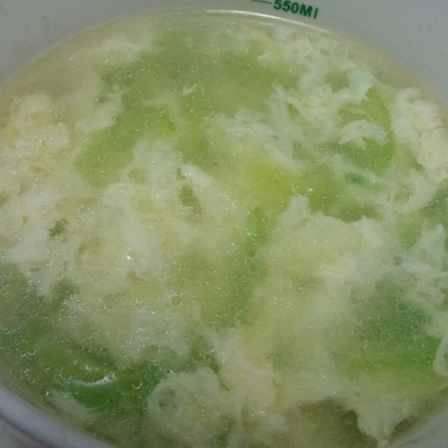 超鲜嫩好喝五分钟搞定黄瓜鸡蛋汤