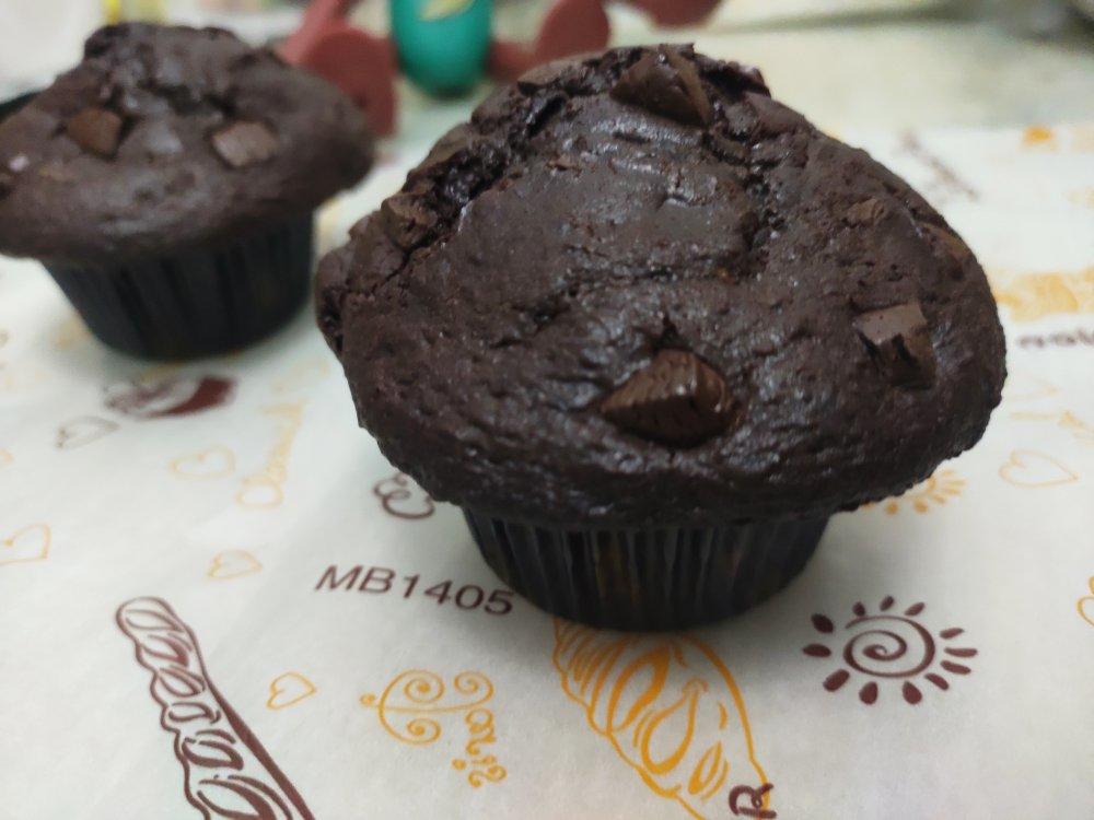 在家做巧克力蘑菇头麦芬蛋糕🍫
