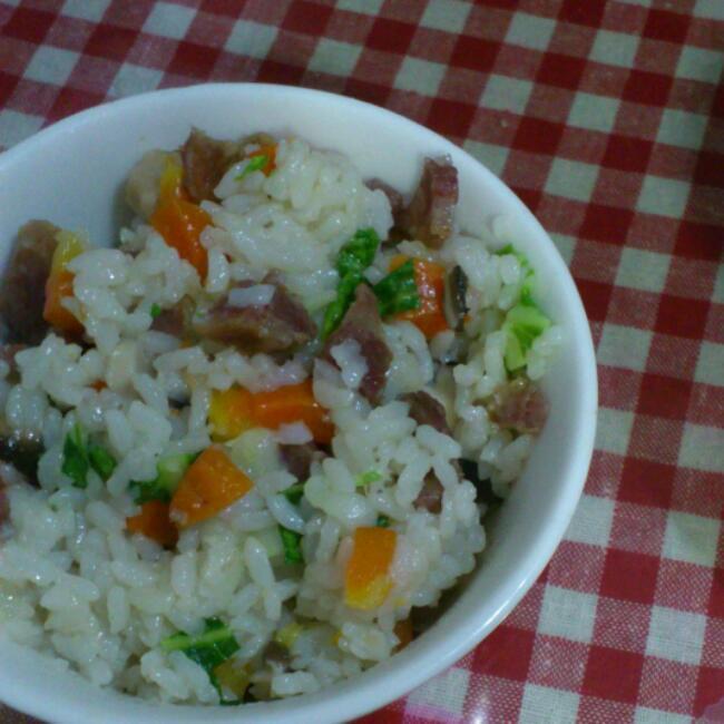 超简单美味的菜饭的做法