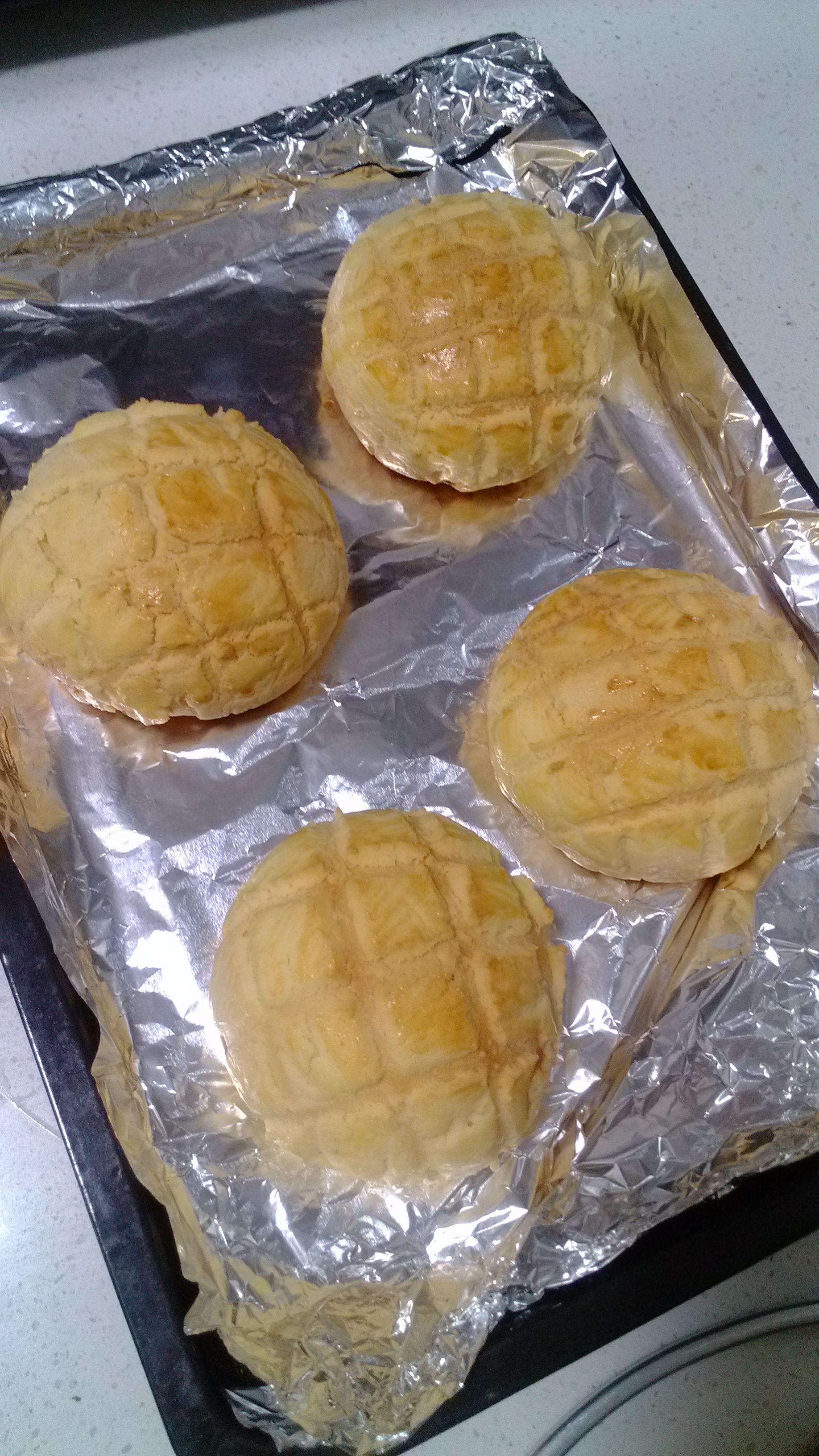 椰蓉奶油小蘑菇面包