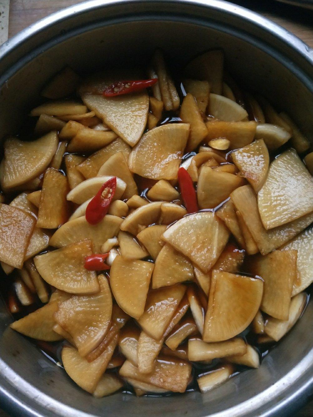 盛夏时节的消暑小菜【酱萝卜】