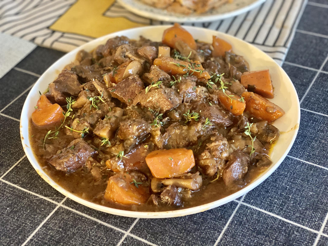 法式勃艮第红酒炖牛肉