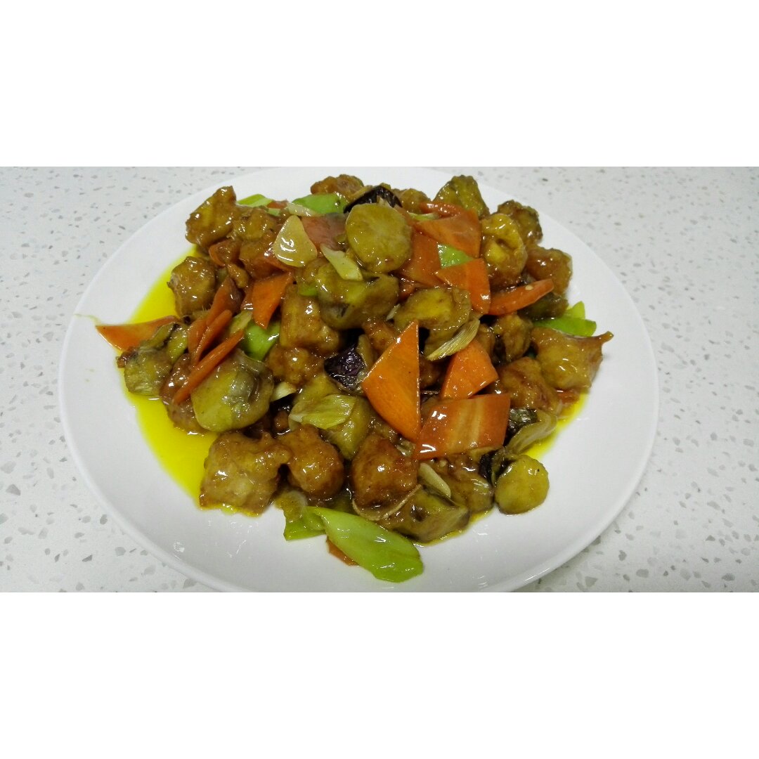 肉段烧茄子