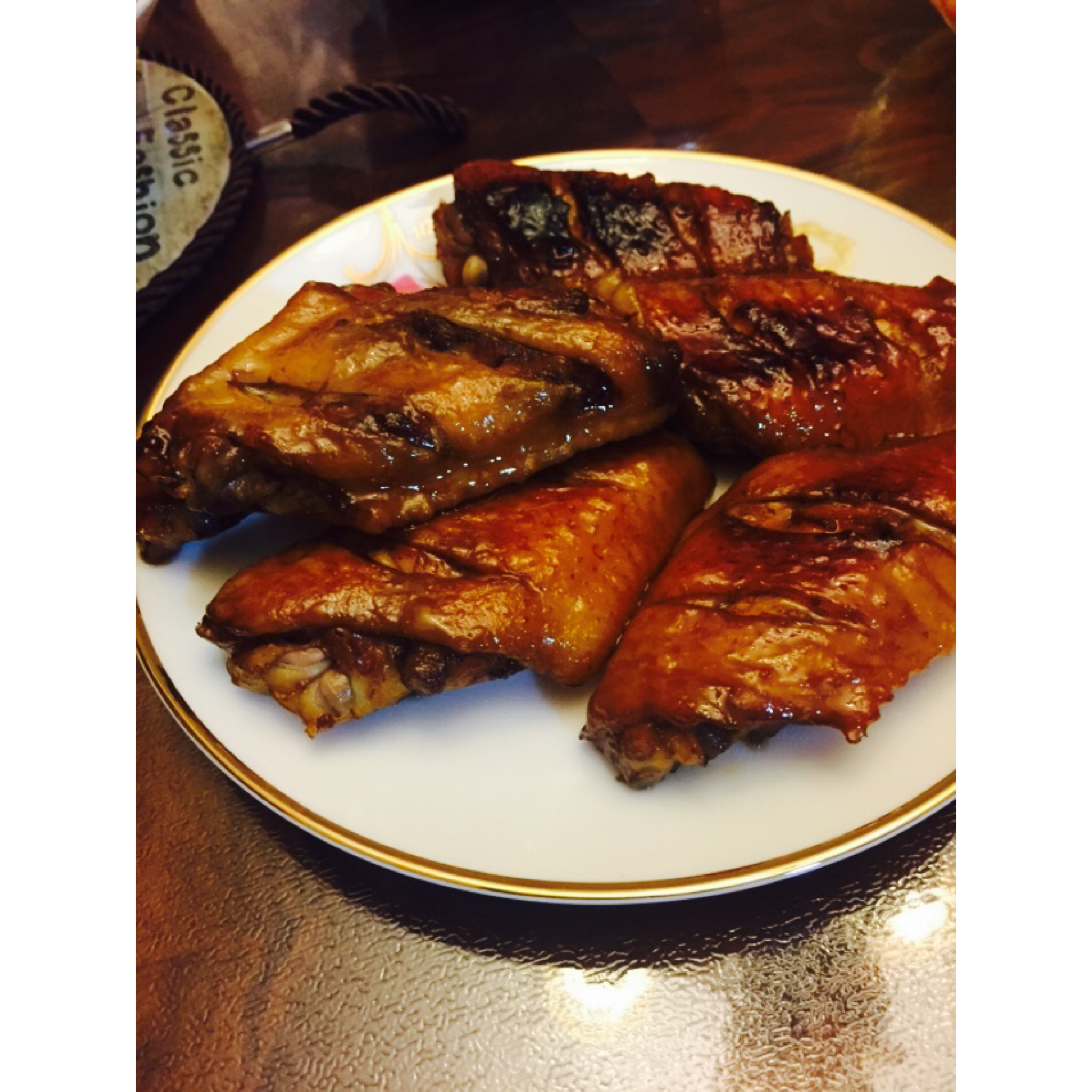 蜜汁鸡翅