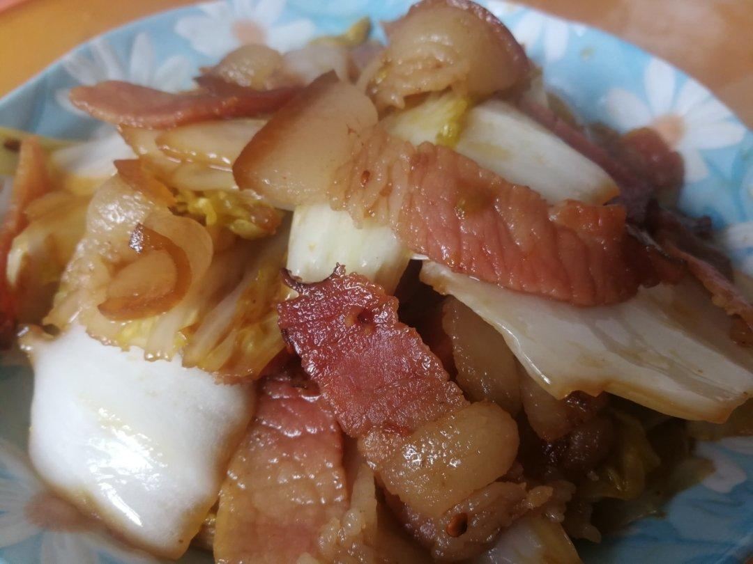 干锅腊肉白菜帮
