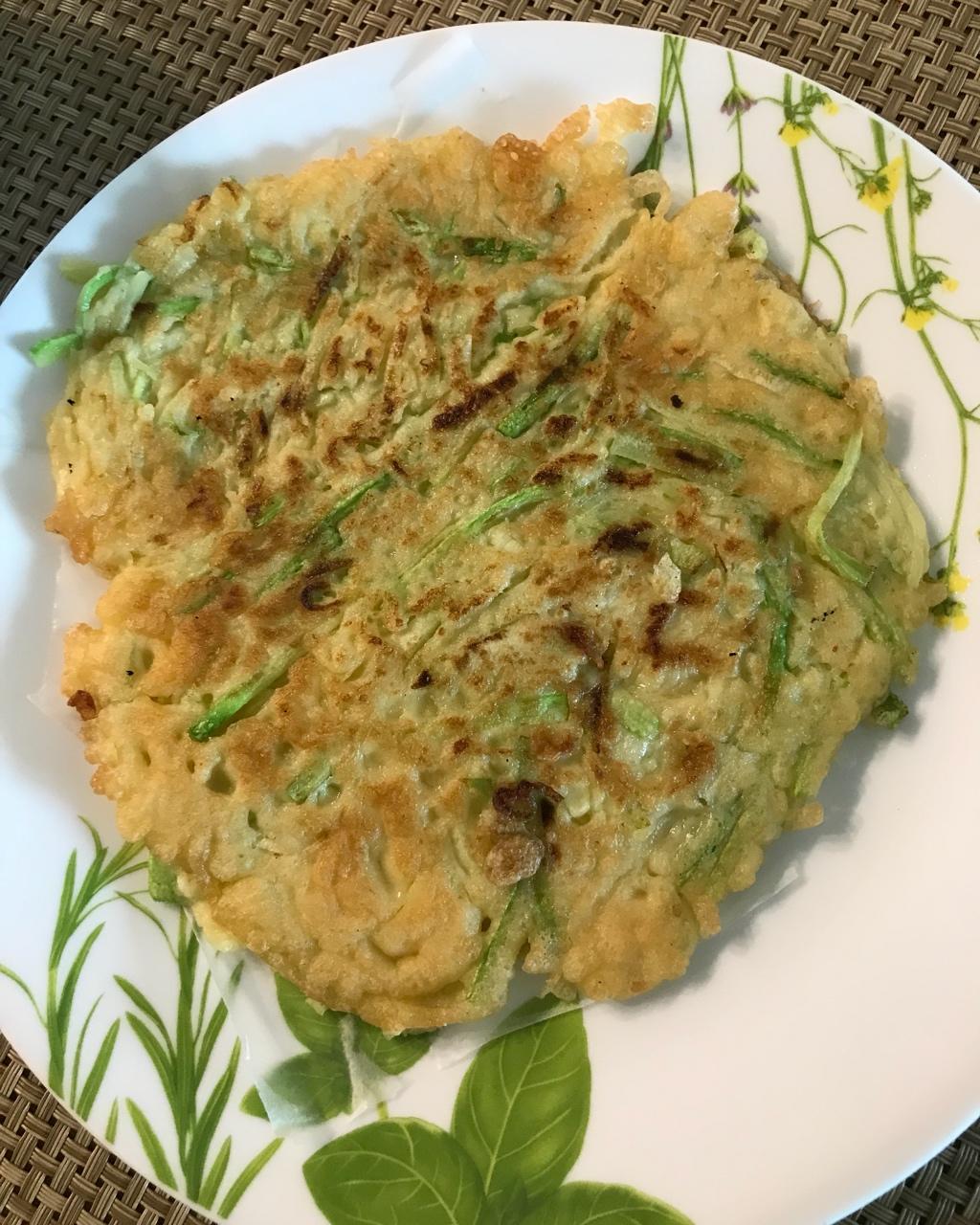 西葫芦鸡蛋饼