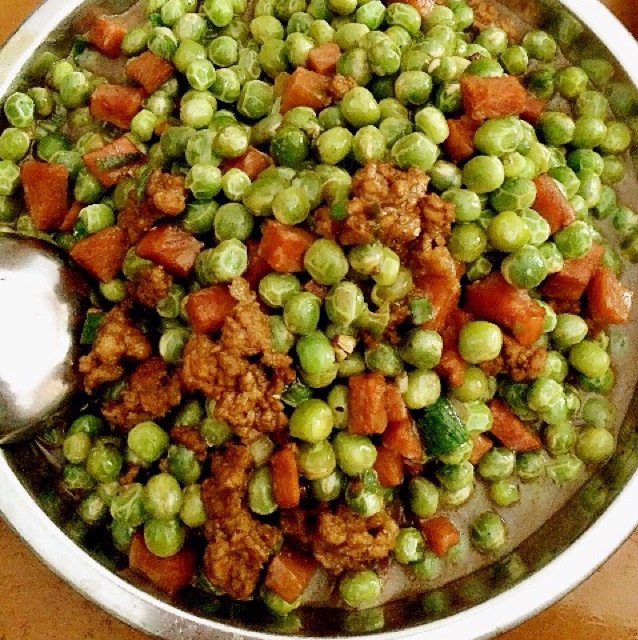 肉末豌豆