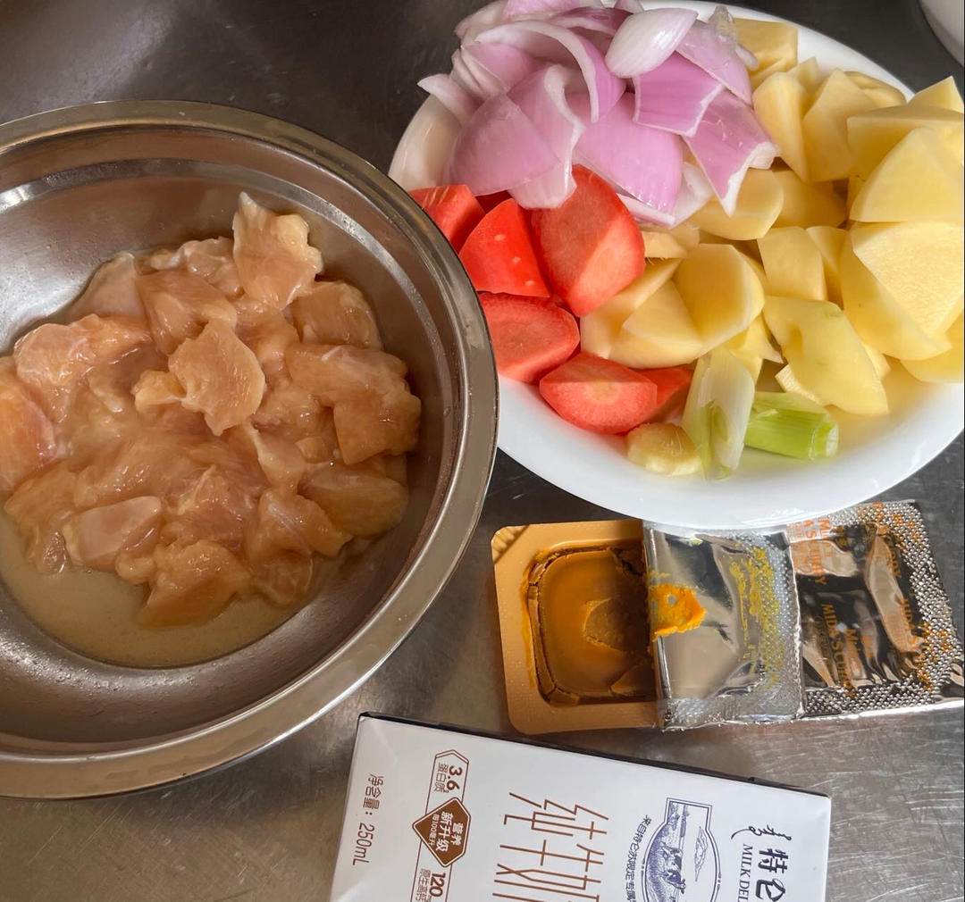 大S版网红咖喱鸡肉饭