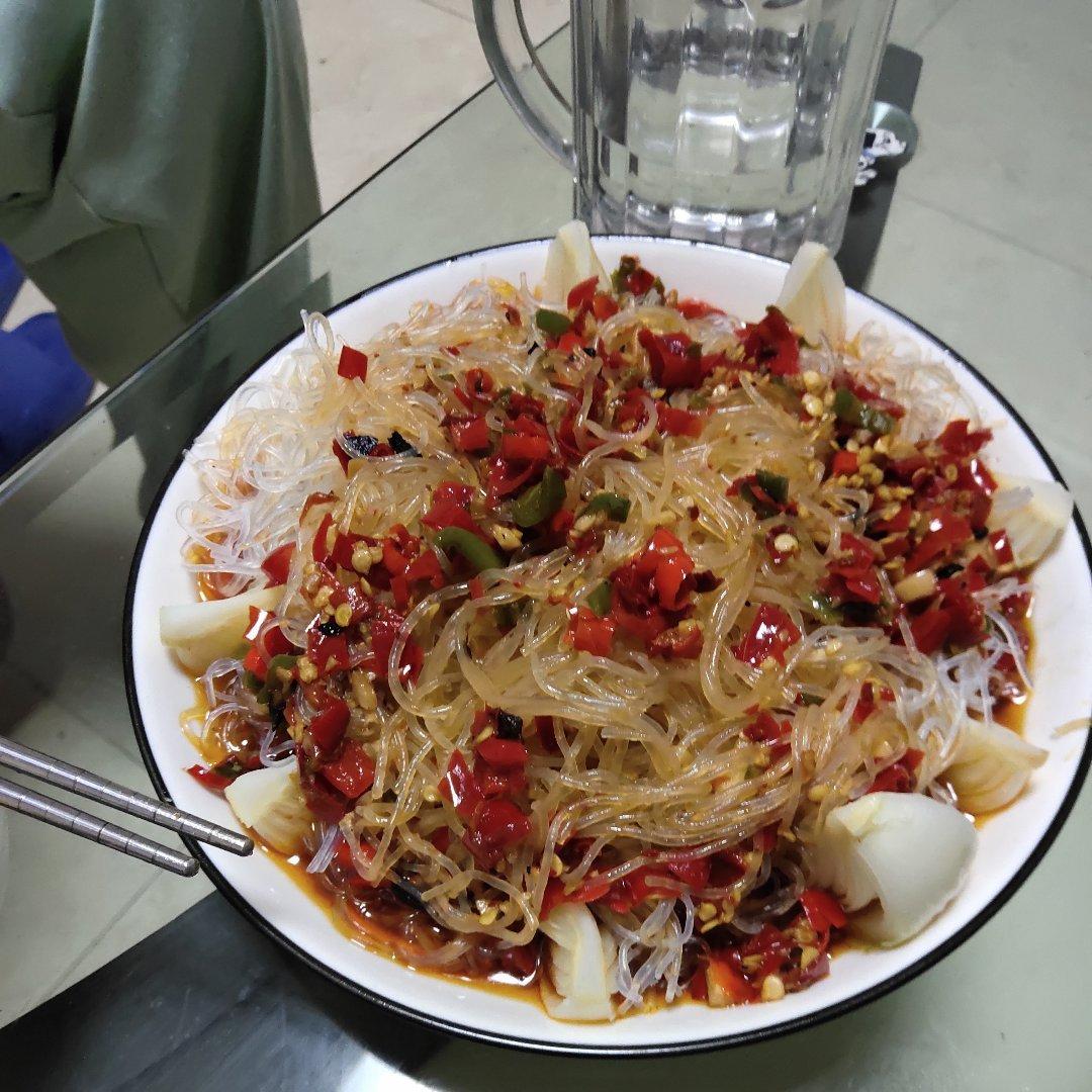 蒜蓉粉丝娃娃菜