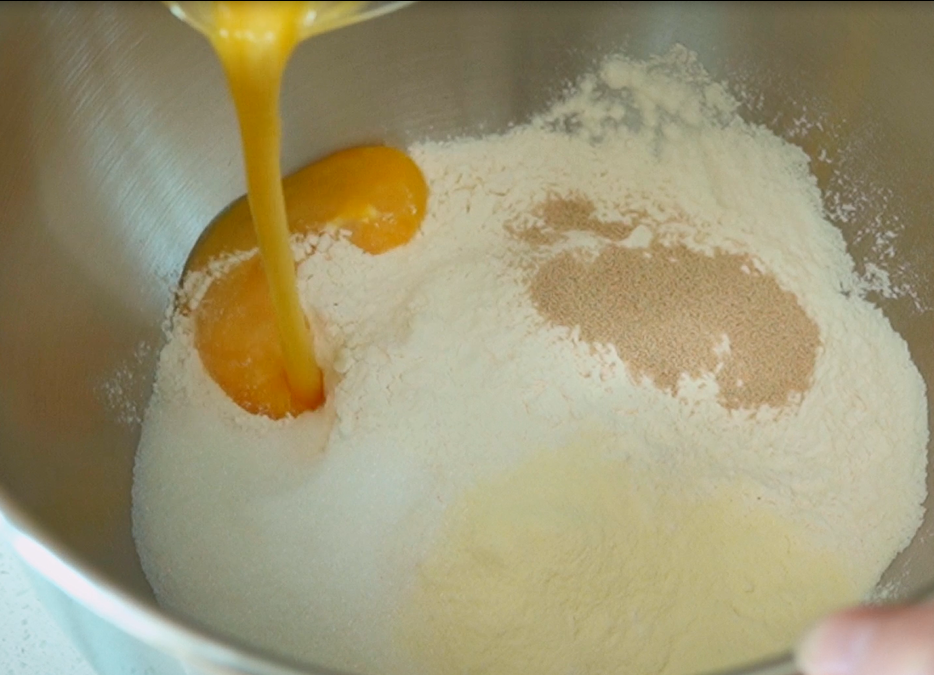 纯奶手撕吐司的做法 步骤1