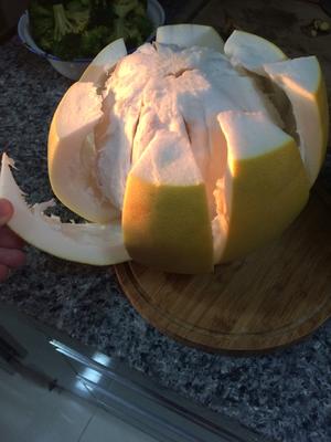 柚子季——来一杯柚子冰沙的做法 步骤1