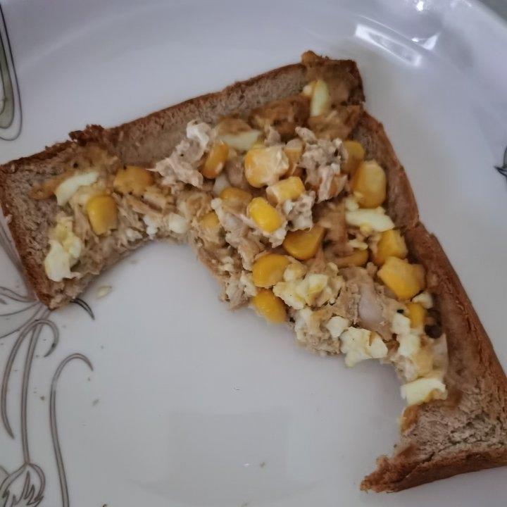 金枪鱼鸡蛋沙拉三明治
