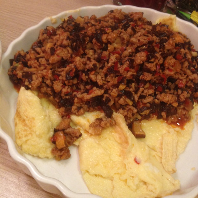 肉臊烘蛋