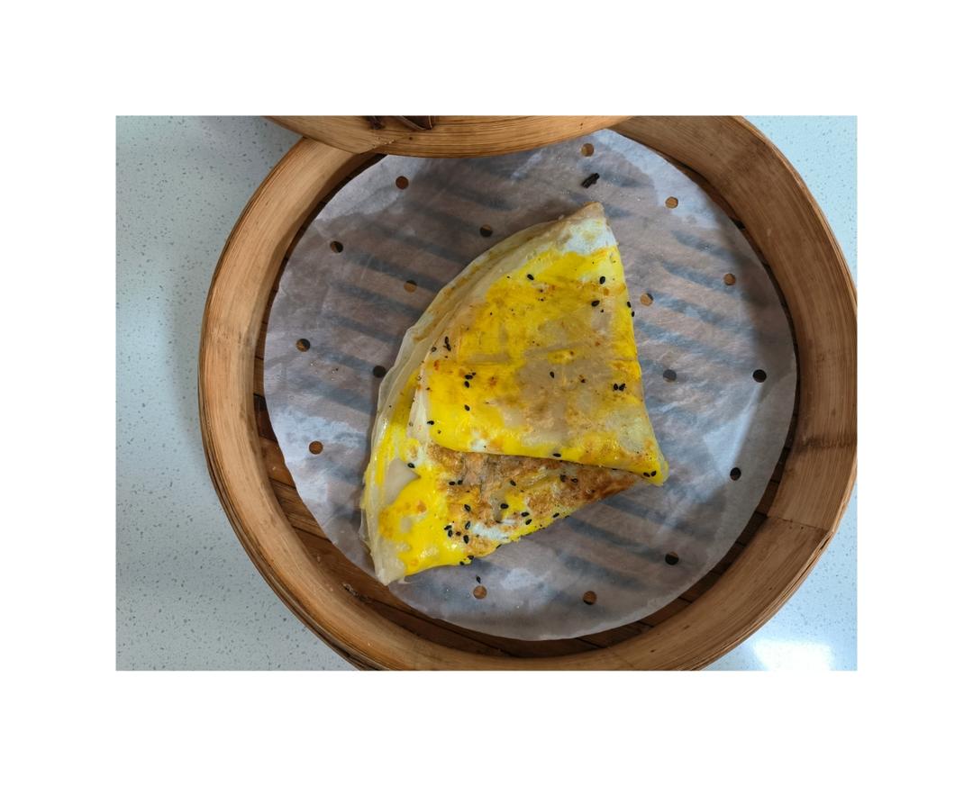 简单快手蔬菜鸡蛋煎饼