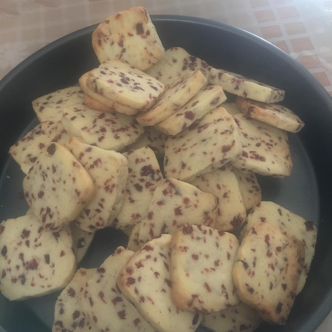 低糖少油版蔓越莓饼干