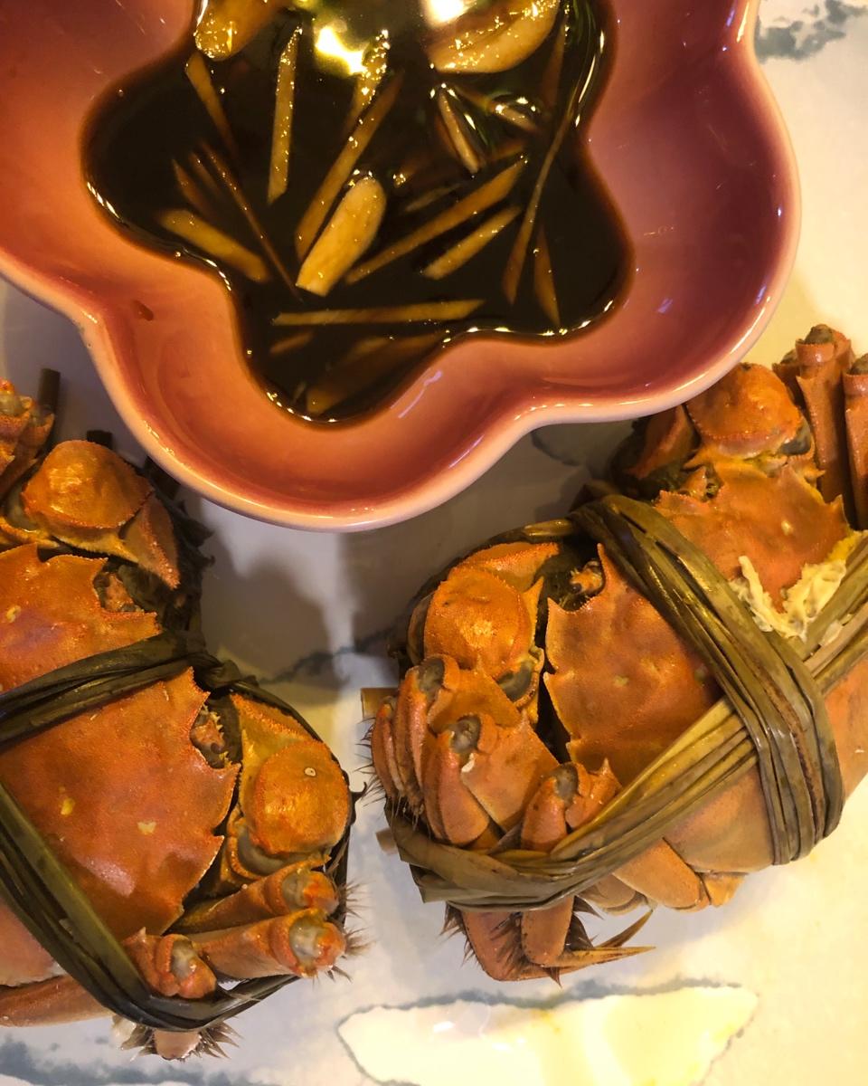 清蒸大闸蟹（挑、洗、蒸、吃）