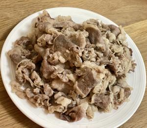 日式牛肉丼饭的做法 步骤5