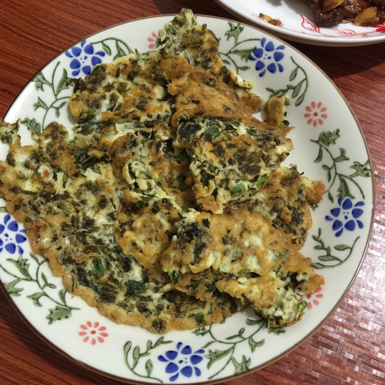 紫菜煎蛋饼
