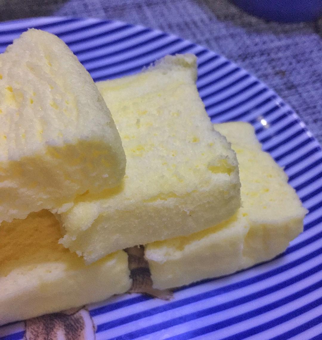 蒸酸奶蛋糕（无油无烤箱