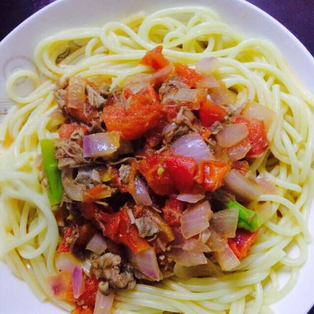 番茄肉酱意面