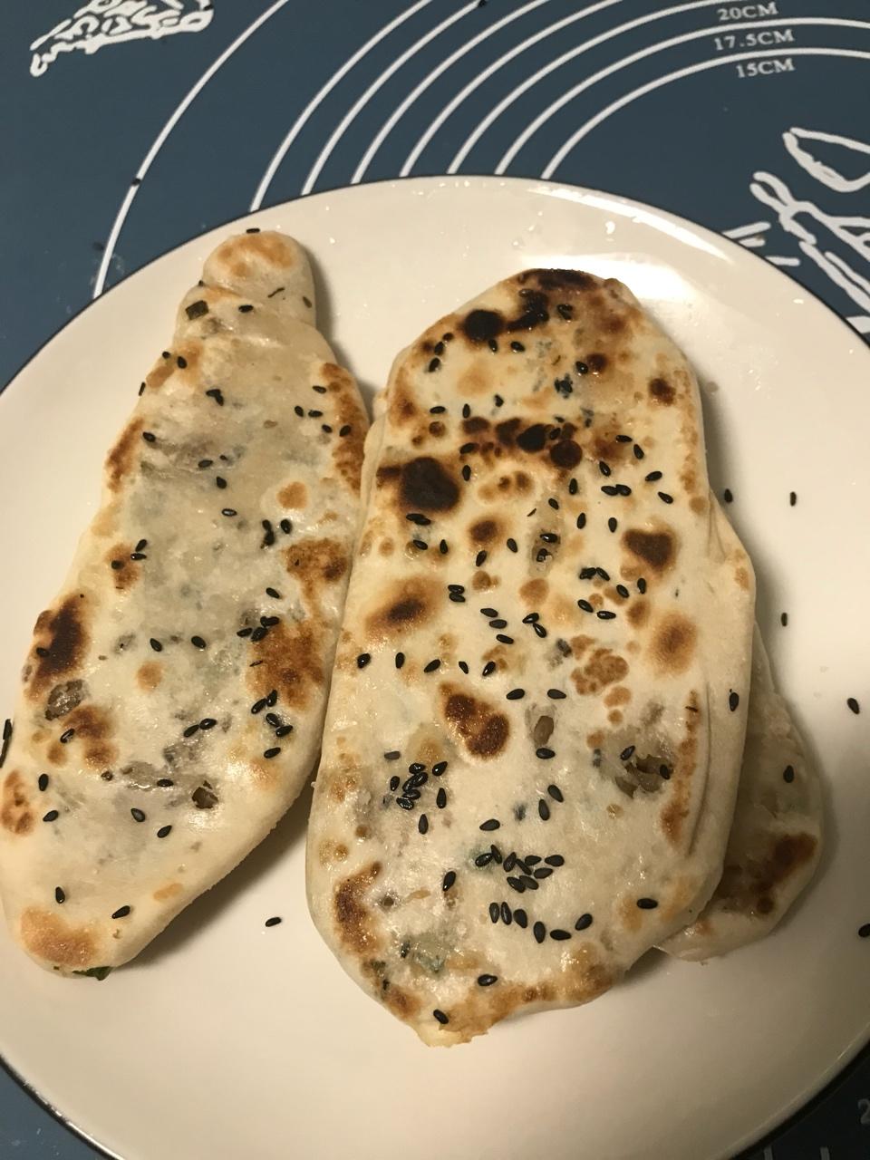 猪油渣葱花饼