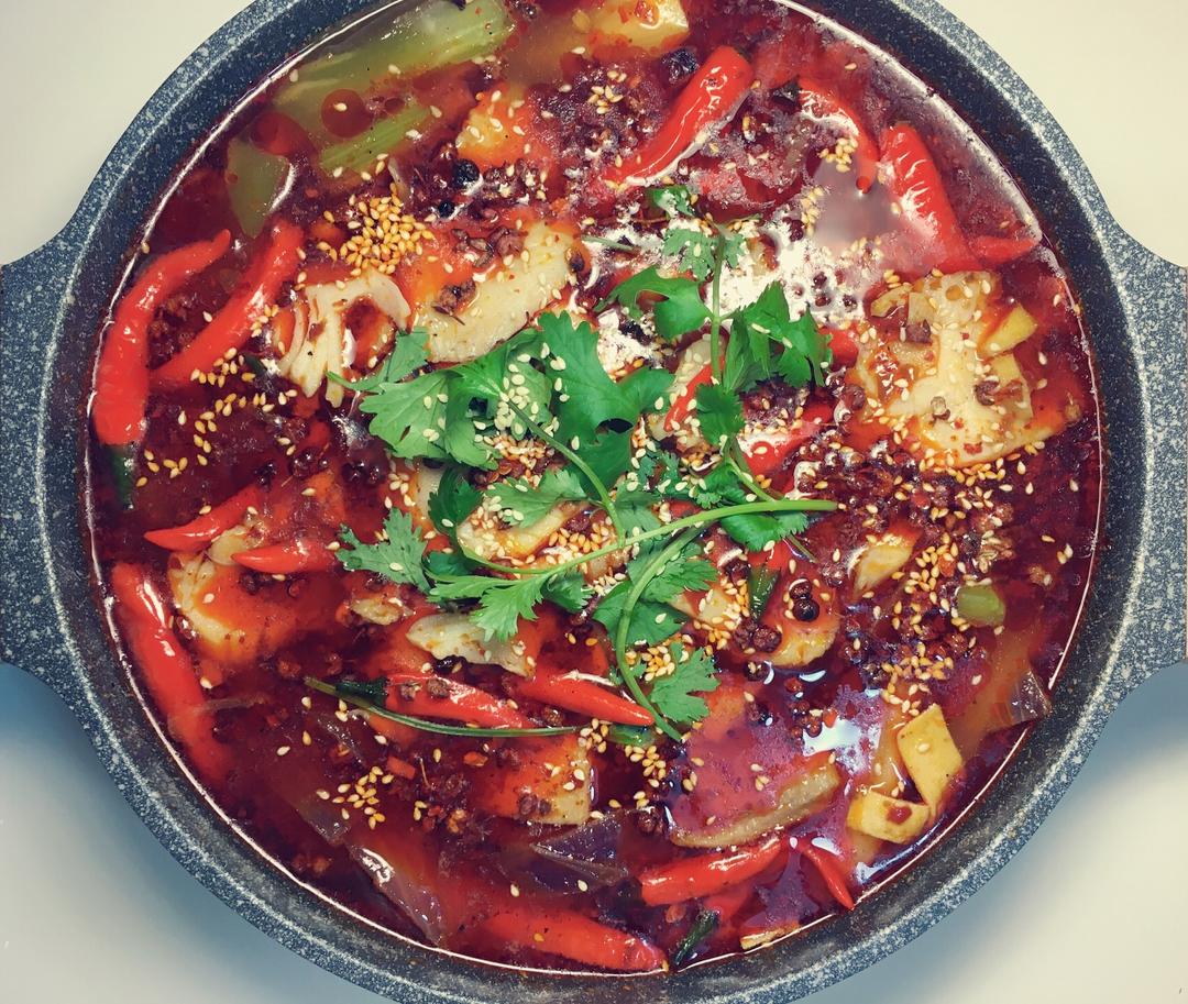 沙扬娜拉tina做的水煮鲷鱼