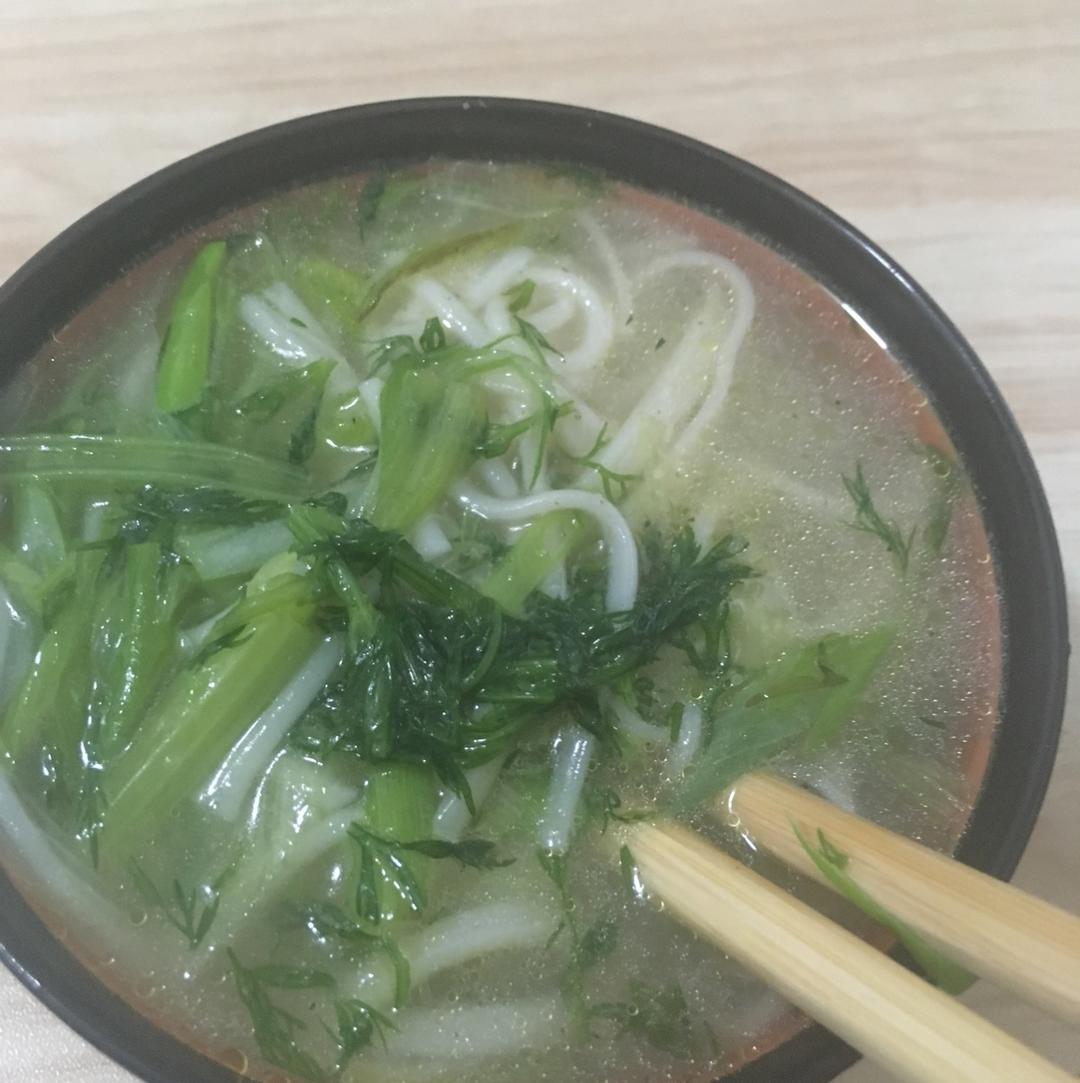 风寒感冒良品——胡椒葱油面